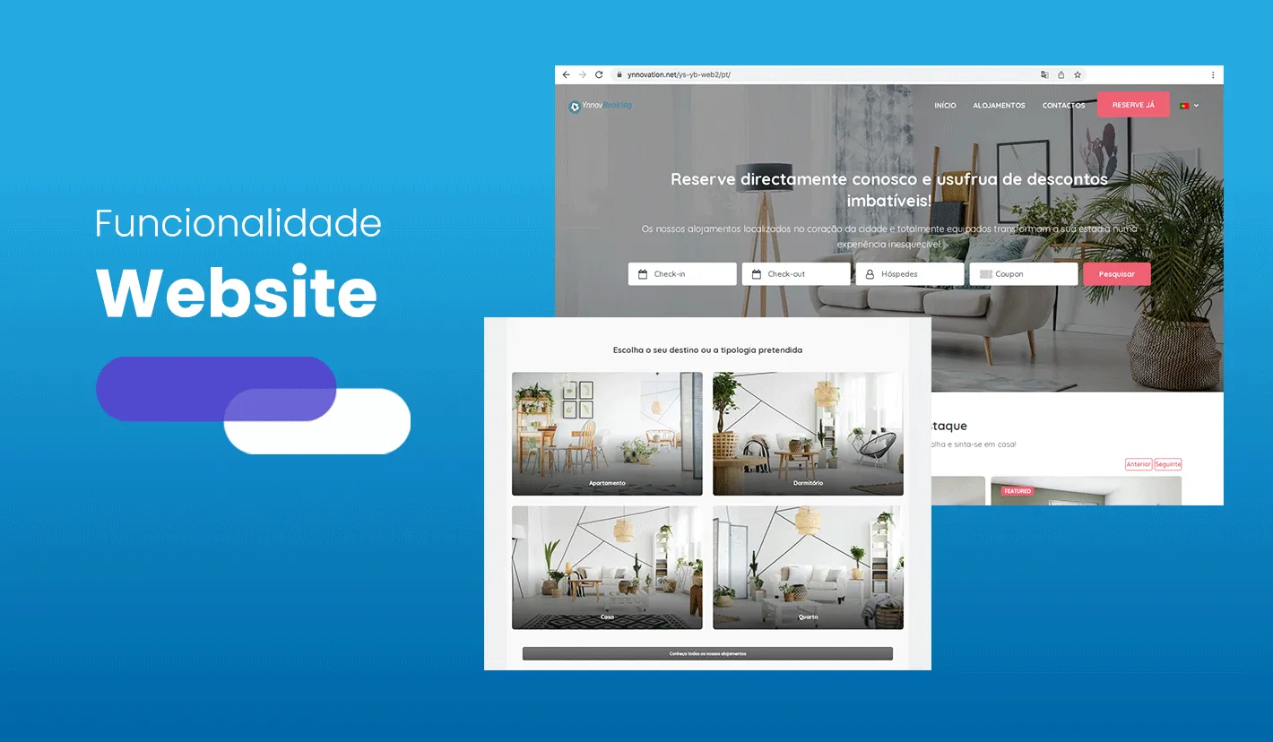 Precisa de um website para o seu alojamento? A Ynnov faz!
