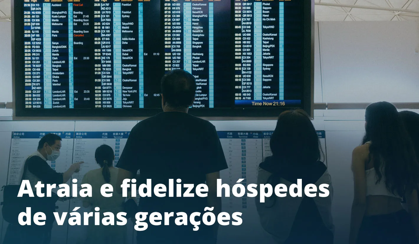 O perfil do viajante tendo em conta a sua geração